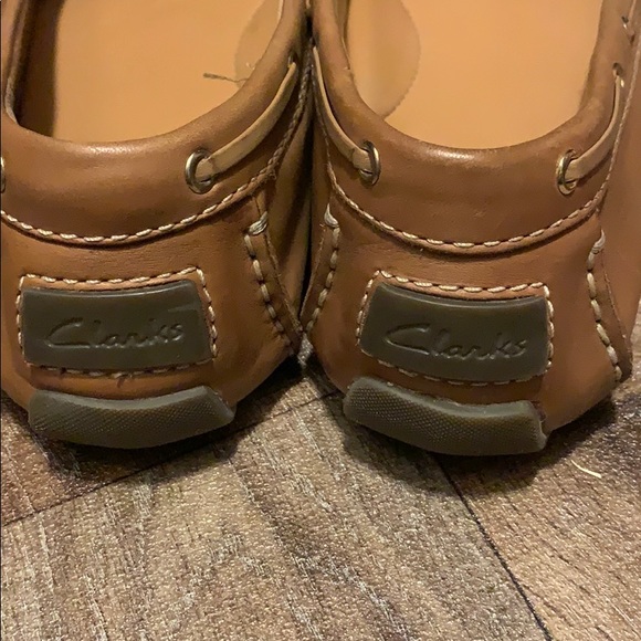 Tan Clark Loafers with Bow - Picture 8 of 9